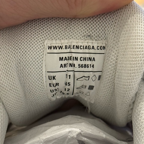 Balenciaga Track.2 Red, White and Blue colourway size 11 - Picture 6 of 8